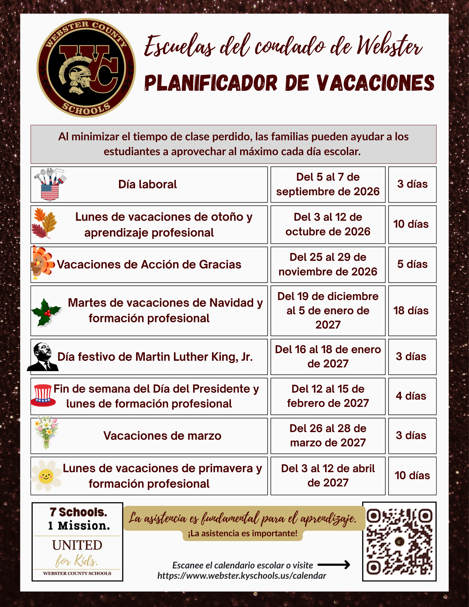 Spa vacay planner